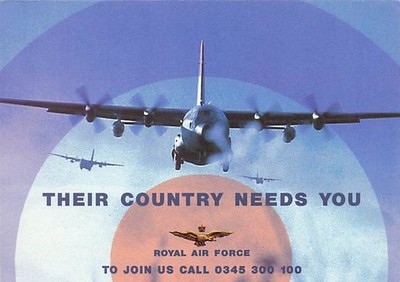 alte AK Lockheed AC-130 Flugzeug ungelaufen Ansichtskarte kt5971e