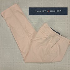 Tommy Hilfiger Womens Khaki Pants 16 Tag 37x28 Actual Pink Chinos New NWOT o58