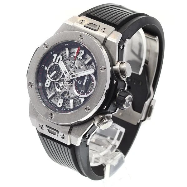 Hublot — Hublot Big Bang Unico Titanium 411.NX.1170.RX 49mm Ti Skeleton Dial Watch #C1571