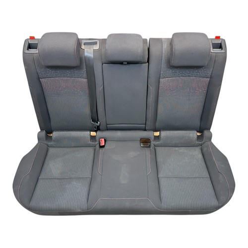 Rücksitzbank Rückbank Sitzbank Stoff VW Golf 7 Variant titanschwarz wild cherry