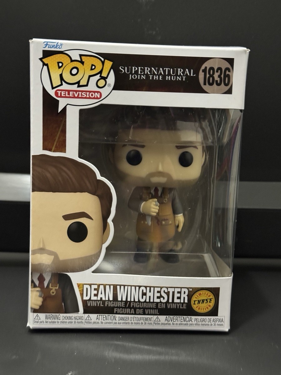 Funko Pop! Supernatural - Dean Winchester #1836 CHASE - Box Damage