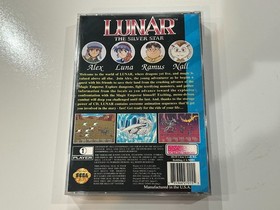 Lunar: The Silver Star (Sega CD 1993) CIB Complete w Manual + Reg + Foam N MINT