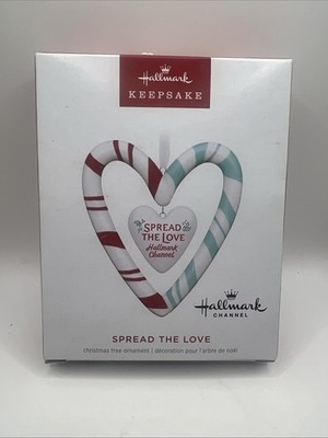 Weihnachten Punze Andenken Ornament Verbreitung der Liebe Punze Kanal Neu im Karton
