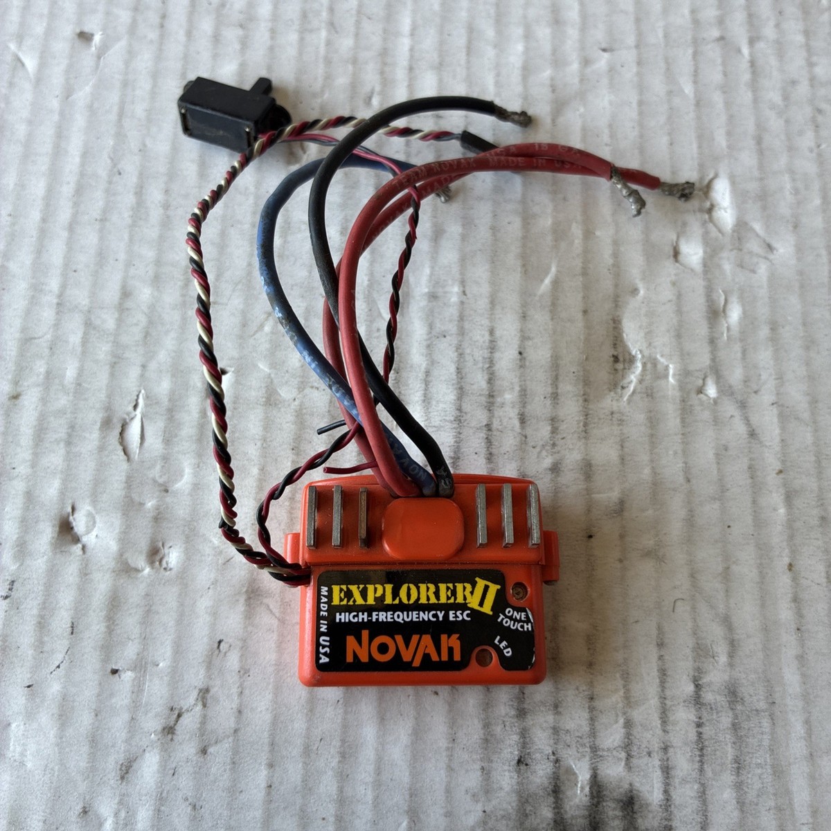 Vintage NOVAK Explorer II High Frequency ESC Electronic Speed