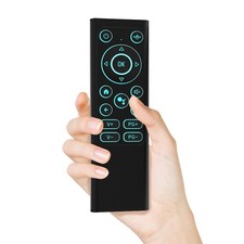 Mini Bluetooth Keyboard Air Mouse Remote 2.4G Wireless Backlit Smart TV PC