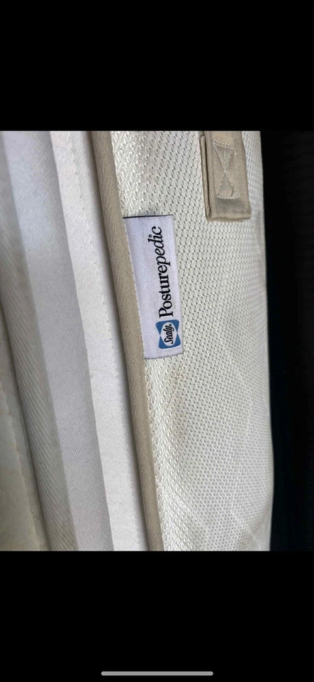 Queen Size Mattress & Box Spring Only By Sealy Posterpedic - Image 3 of 4