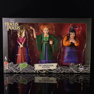   NECA Set 3 Figuren Disney Hocus Pocus Toony Terrors Schwestern Sanderson