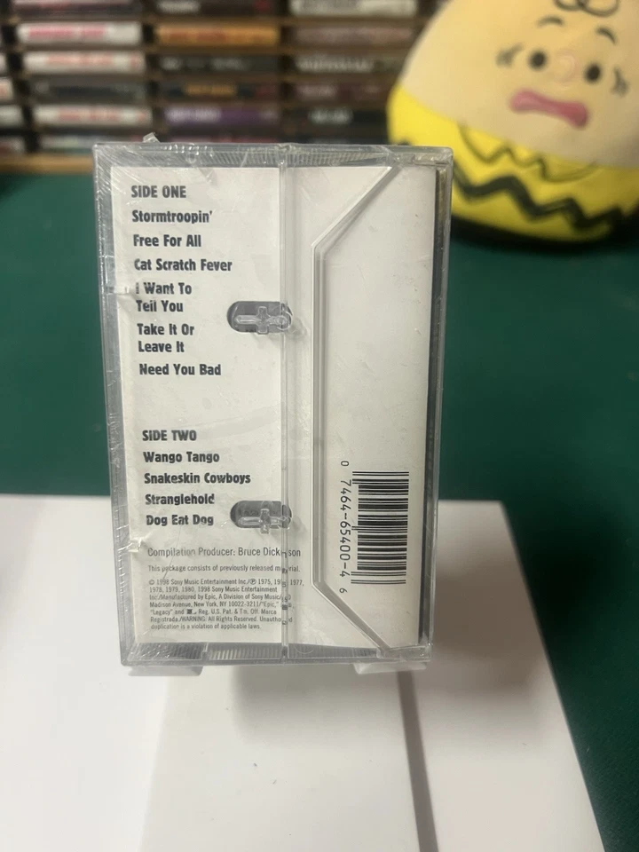 TED NUGENT SUPER HITS Cassette Tape 1998 Compilation Hard Rock Rare - Image 3 of 4