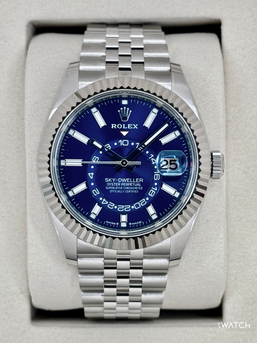 NEW 2026 Rolex Sky-Dweller 42mm 336934 Jubilee Blue Dial | eBay