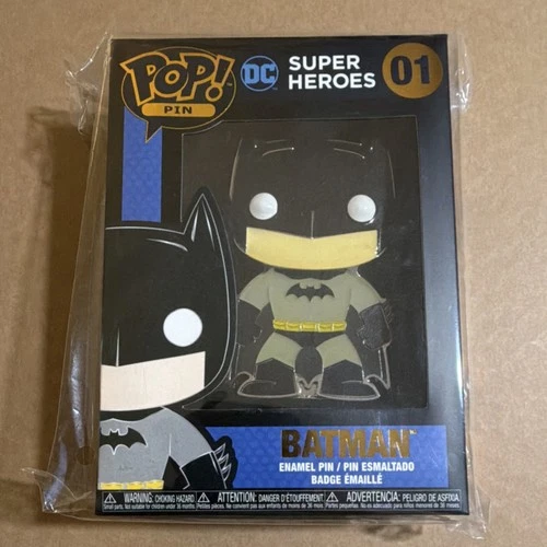 Funko Pop! Pin DC Super Heroes Batman Enamel Pin 01