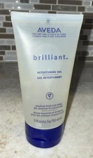 Aveda Brilliant Retexturing Gel 150ml/5oz Styling Gel ~ Medium Hold ~ NEW