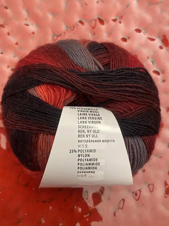 Lang Yarns Jawoll Magic Degrade Superwash 1PK COL 85.0028 Wool + Nylon Blend - Image 2 of 3