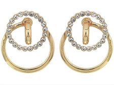 Steve Madden Interlock Crystal Pavé Interloc...