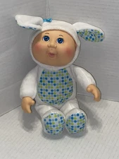 Cabbage Patch Cutties Kids Doll White Easter Bunny Rabbit 10” - Nice