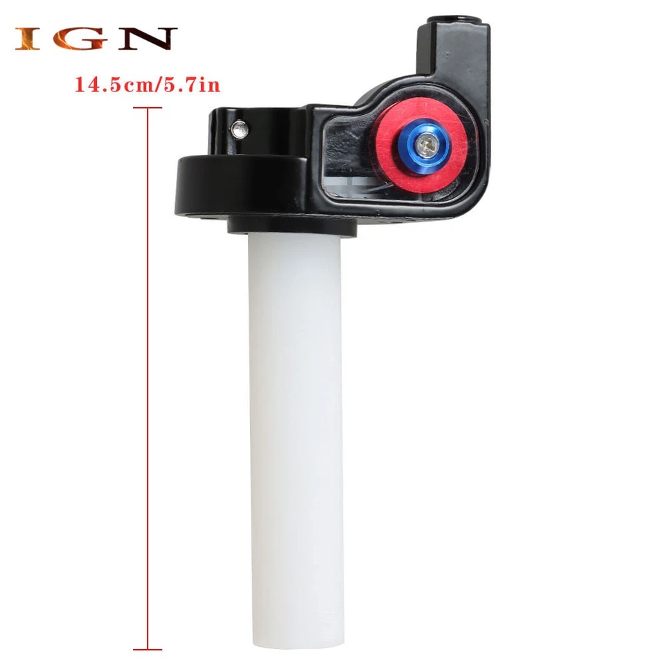 7/8" 22mm Motorcycle Twist Throttle Handle Grip With Cable 50-250cc ATV DirtBike - Image 4 of 4