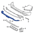 For Hyundai Tucson 2025-2026 Hyundai 86672N9GA0PXP Rear Right Valance Panel