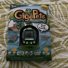 NEW Giga Pets Floppy Frog Virtual Animal Pet Toy Top Secret Toys Sealed