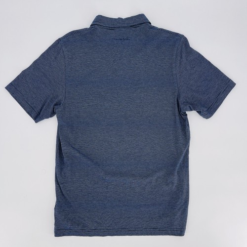 Travis Mathew Polo Shirt Mens Small Blue Lightweight Golf Casual - Picture 3 of 4