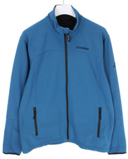 Schoffel Soft Shell Jacke Herren UK 42 Reißverschluss Hoher Kragen Leicht Blau