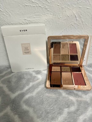 NWB EVER Out The Door Cheek & Eye Palette  Bold & Brave Makeup Cosmetics