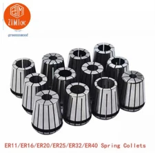 ER11/ER16/ER20/ER25/ER32/ER40 Spring Collet Set For CNC Milling Lathe Machine