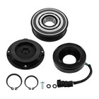 A/C AC Compressor Clutch Kit Pulley Coil Fit For 2011-2015 Ford Explorer 3.5 L