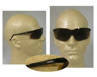 Uvex Genesis Safety Glasses Black Frame With Espresso Lens Uvex Genesis Safety Glasses Black Frame With Espresso Lens