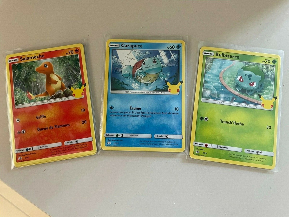 Booster 3 Cartes géantes Pokémon Unova 25ème anniversaire sur