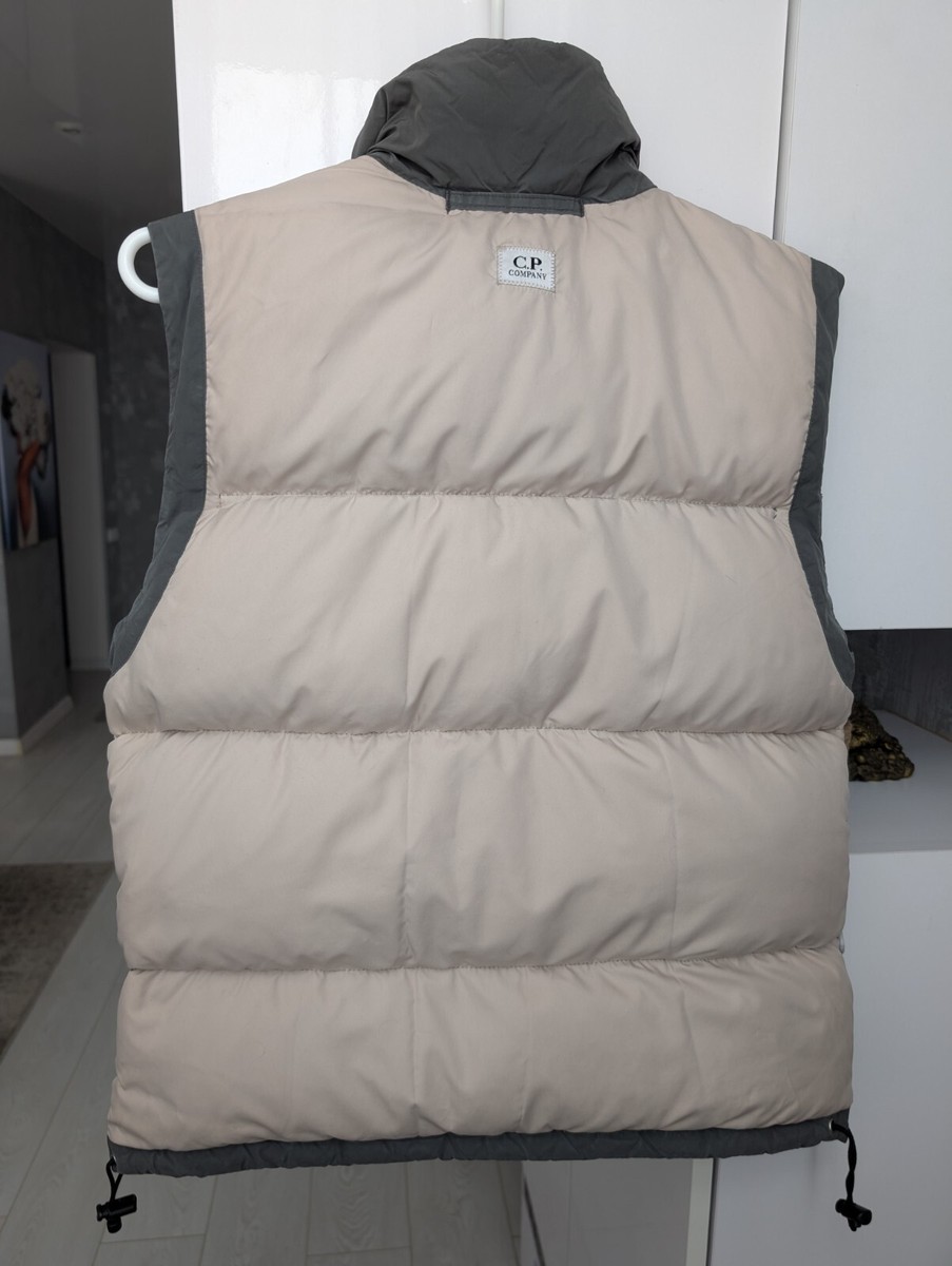 C.P. (CP) Company Vintage Reversible Down Vest Sleeveless Jacket