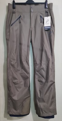 Pyua Everwarm Men 2 Layer Ski Snowboard Pant 1 Olive Green Size Large uk 36 W