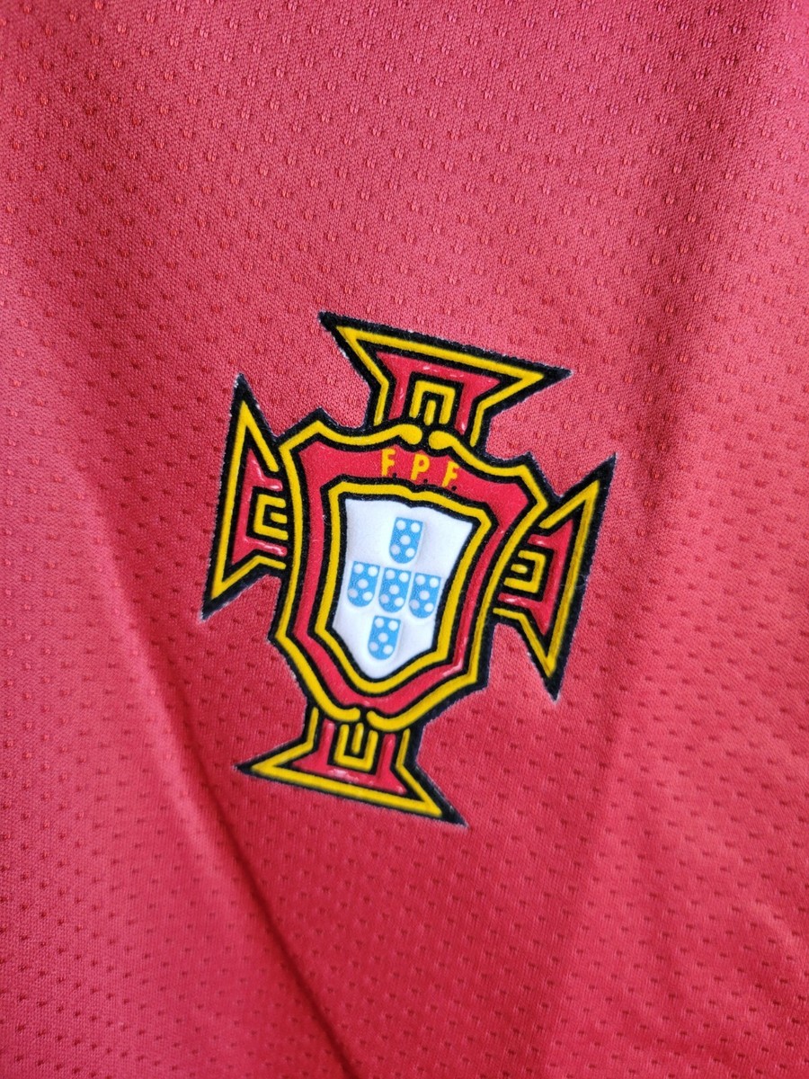 Vintage Portugal National Team 1996/1997 Home Shirt Olympic