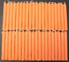 40 Mini 4" Chime Spell Candles: Orange (Wicca, Altar, Ritual) 2 x 20