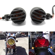 2X MOTORCYCLE TURN SIGNAL INDICATOR LIGHT FOR HARLEY CHOPPER BOBBER CAFE RACER
