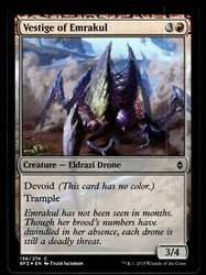Vestige of Emrakul (Foil) - Battle for Zendikar #136