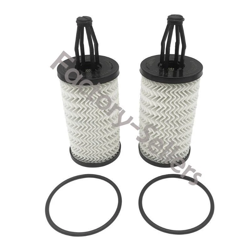 Kit de filtro de aceite de motor OEM 2x Mercedes Benz C CL CLS E GLC GLE GLK ML R S EE. UU. Foto 3 de 4