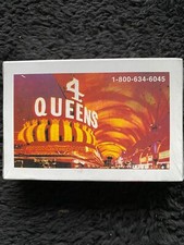 Vintage Playing Cards Sealed 4 Queens Casino Las Vegas Fremont Street Photograph