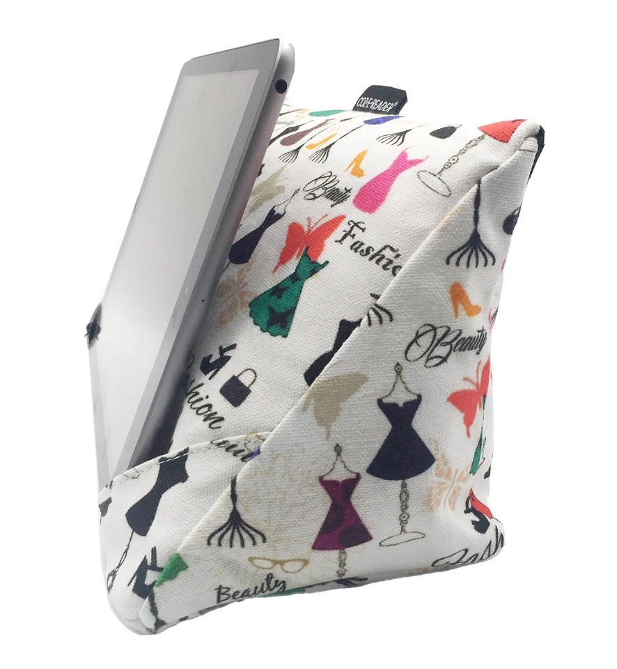 Tablet Cushion Fashion Designers i-Pad Pillow Kindle Stand Xmas Gift - Image 3 of 4