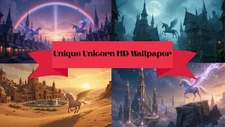 12 Digital Unique Unicorn Pictures Wallpaper Background Desktop Art