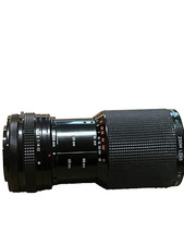 OBIETTIVO ZOOM KOMURA KOMURANON 820 1:45 f=80~200 mm ottime condizioni. PULITO. Senza custodia