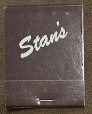 STAN’S Restaurant Ft. Lauderdale Vintage Unstruck Match Book