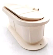 Marine East Telescoping Scupper 6152W 2"×6" w/Door White Sea Ray Tiara