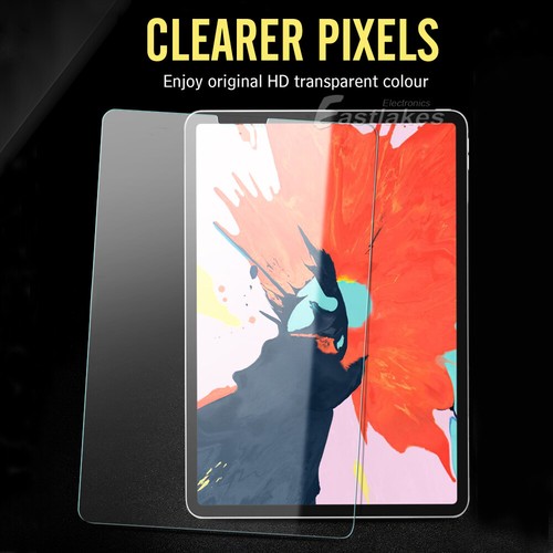 Tempered Glass Screen Protector for Apple iPad 7 8 9 10 11 iPad Air Pro 13 Mini - Picture 2 of 43