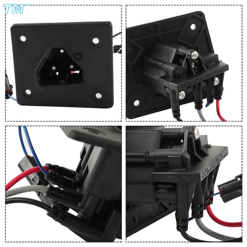 602529 For E-Z-GO TXT / RXV Golf Cart Delta-Q Charger Charger Receptacle 48V - Picture 13 of 14