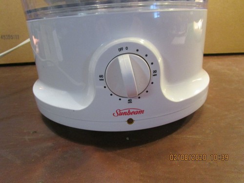 sunbeam 2 tier food steamer