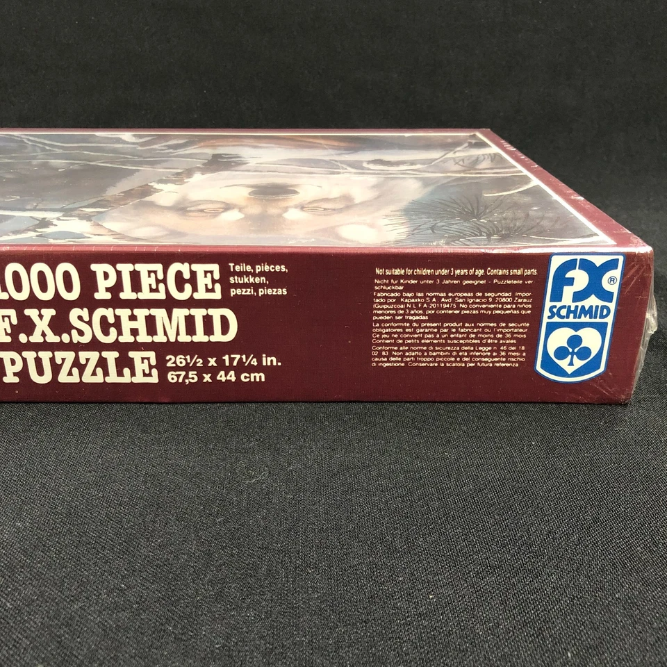 Vintage Jigsaw Puzzles Lot of 7 Unopened Mixed Brands and Scenes - Image 3 of 4