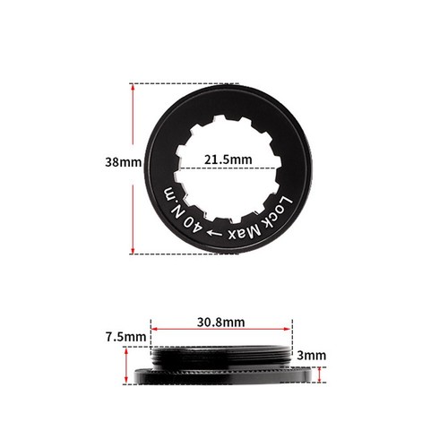 Disc Brake For Lockring Bicycle Bicycle 1PC About 7g Bicycle Centerlock - Picture 2 of 6