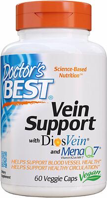 DOCTOR'S BEST, VEIN SUPPORT mit DiosVein 60 Veg. Kapseln SUPER PREIS