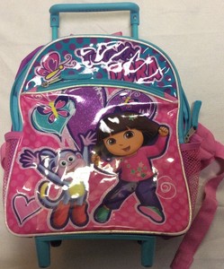 dora suitcase on wheels