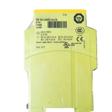 For Pilz PZE X4V 3/24VDC 4n/o fix 774583 Safety Relay