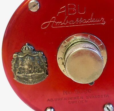 Sweden URFABRIKEN-SVANGSTA Abu Ambassadeur 5000 Narrow Spool Cast